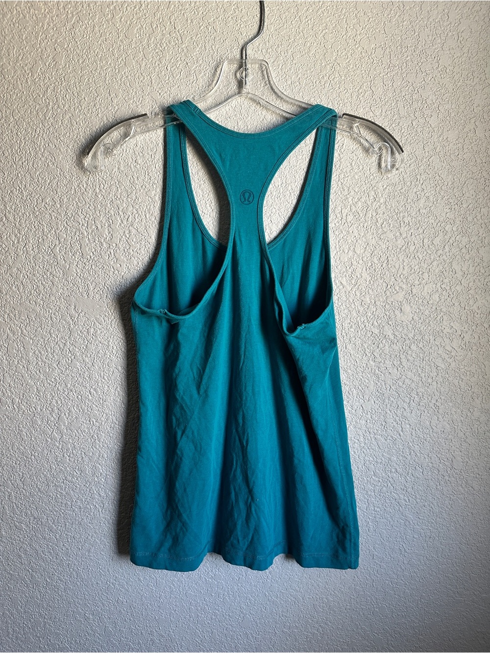 lululemon athletica teal racerback training tank